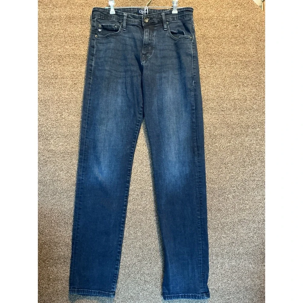 Chaps‎ Jeans Ralph Lauren Men's Slim Straight 32x34 Dark Wash Egypt (31x33)